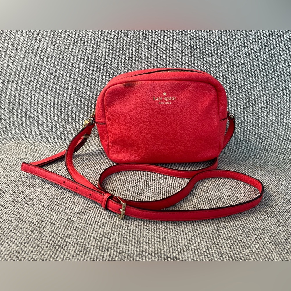 Kate Spade Vibrant Red Crossbody Bag